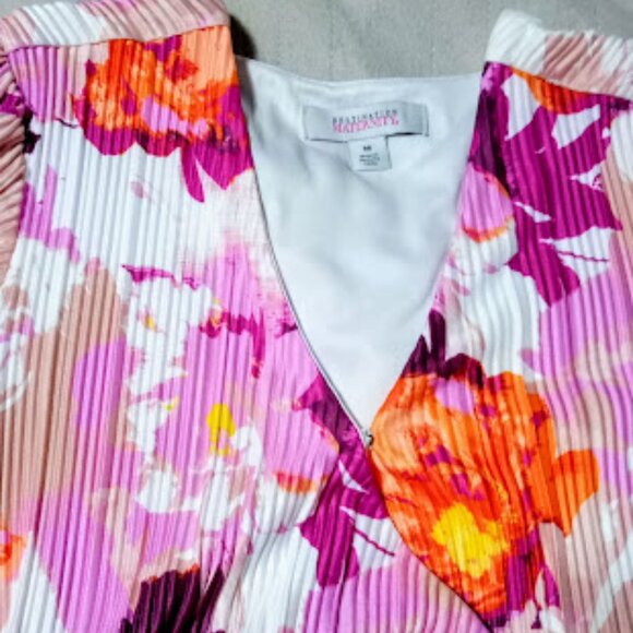 DESTINATION MATERNITY Wrap Dress NEW W/Tag - Picture 1 of 10